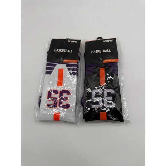Porfin Basketball Socks size med 2 pairs - Picture 1 of 5